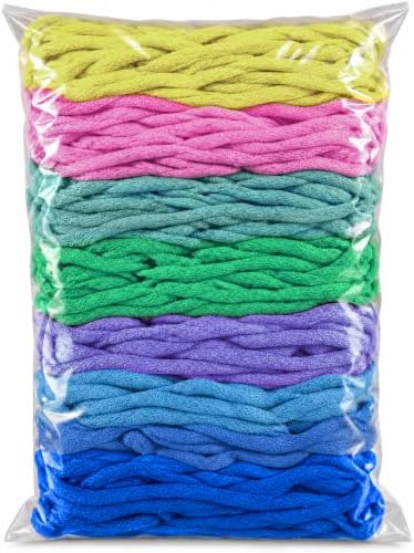 daheypong 300pcs Cotton Weaving Loops for 7-Inch Loom, 8 Macaron Colors by daheypong