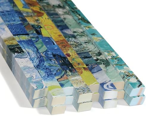 Star Origami Paper, DIY Origami Paper Star Strips (Chasing Light Blue Yellow 1080 sheets) - Image 7