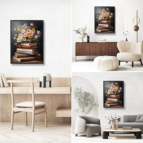 Book Paint by Numbers for Adults with Framed Canvas - with Wooden Easel - Image 7