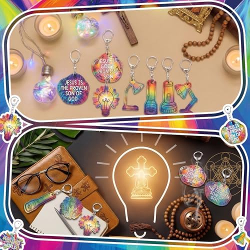 RattanView 24 Pcs VBS 2026 DIY Set Illumination Themed Craft - Image 6