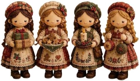 Patch Work DIY Kit - Beginner Sewing Set for Handmade Doll Decor by Unknown