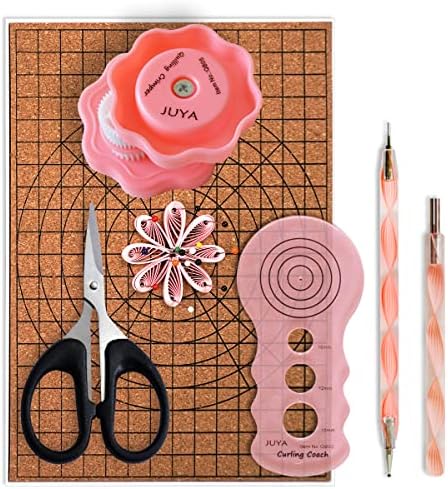 JUYA Paper Quilling Kit 960 Strips with 14 Tools, Pink Set, 3mm - Image 4