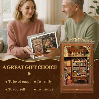 SUNNINO DIY Miniature Dollhouses Kit with LED Lights for Adults - Image 6