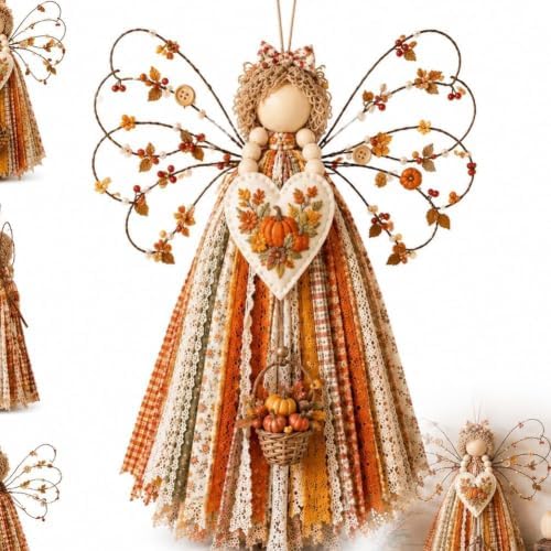 Macrame Wall Weaving Craft,Angel Fabric Hanging DIY Kit by Unknown