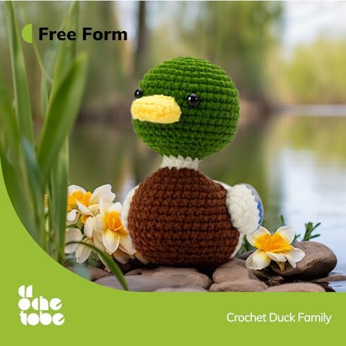 Crochetobe Crochet Kit for Beginners, Crochet Animal Kit for Adults Kids - Image 4