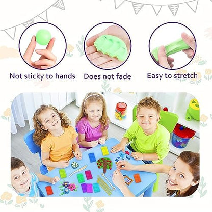 PeacePeo Polymer Clay Kit 215 Pcs Oven Bake Clay 110 Colors - Image 2