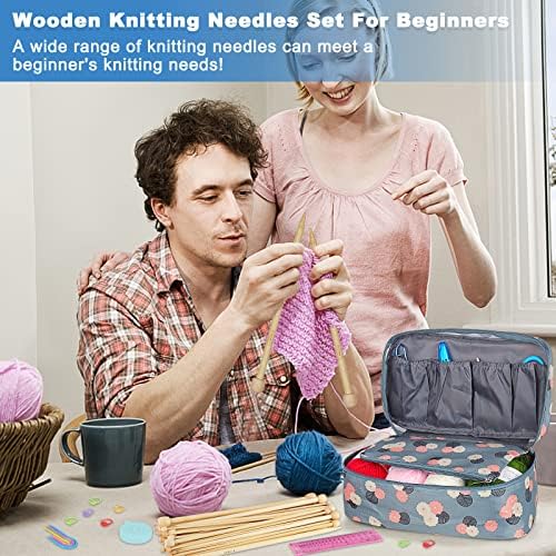 Coopay Knitting Kit for Beginners, Complete Knitting Kit for Adults Gifts - Image 2