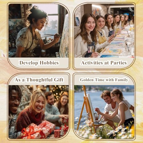 Bee Paint by Numbers Kit for Adults, Adult Paint by Number Kits 16x20 Inch - Image 7