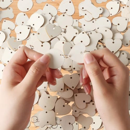 Family Birthday Plaque Tags Wooden Birthday Calendar Board Tags with Rings - Image 4