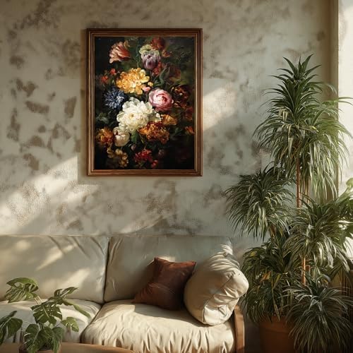 Paint by Numbers for Adults Peonies, Paint by Numbers Flowers 16x20 Inch - Image 3