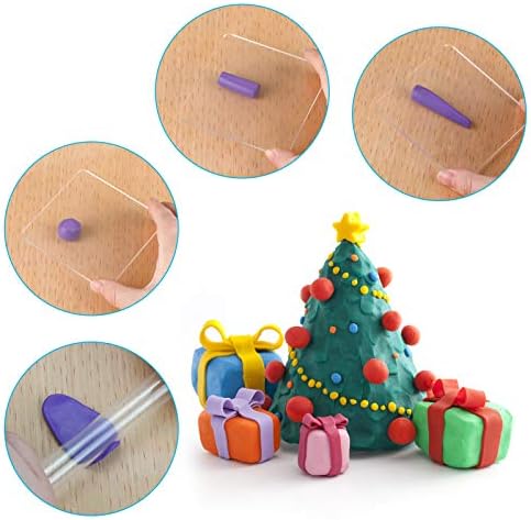 CiaraQ 60-Color Polymer Clay Oven Bake Modeling Kit - Image 6