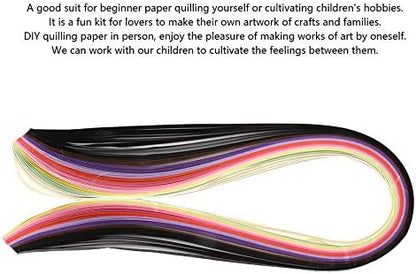 Aurikall Paper Quilling Kit for Beginners — DIY Handcraft Dancing Girl Patterns Set with Tools and Colorful Paper Strips for Kids, Adults, and Hobbyists - Image 2