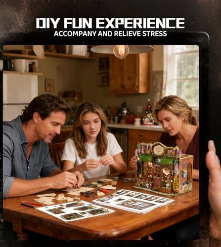 Spilay DIY Miniature House Kit for Adults, Miniature Dollhouse Kit - Image 6