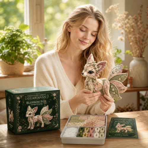 DNKZWUPUP Patchwork DIY Kit Series for Beginner Sewing Craft Kit Home Decor - Image 7