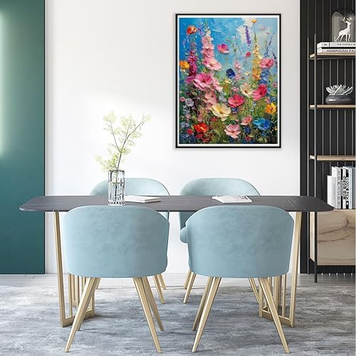 Hutarosl Wild Flowers Paint by Numbers Kits for Adults 16x20in - Image 3