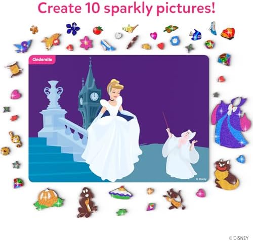 Skillmatics Foil Fun Disney Princess, Foil Art & Craft Kit, Gift for Kids - Image 4