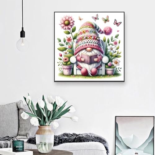 Dragon Stamped Cross Stitch Kits for Beginners Adults, Flower Book Dimensions Needlepoint Art Crafts,Counted Cross Stitch Kits Embroidery Kits for Beginners Adults for Home Decor 15.7X11.8inch - Image 5