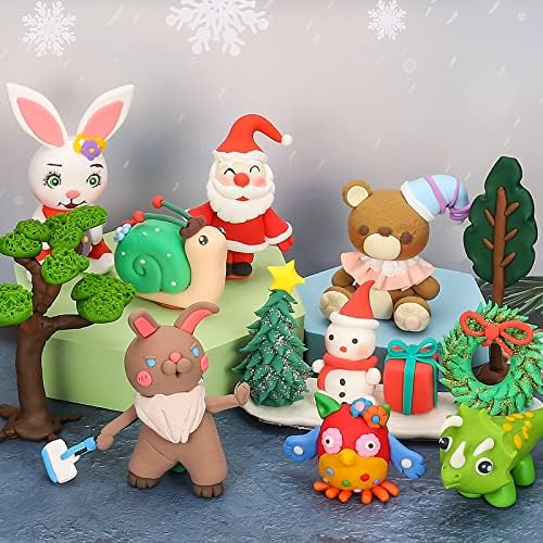 Air Dry Clay Kit for Kids – 64 Colors 15g Each, Non-Toxic Modeling Clay Set - Image 6