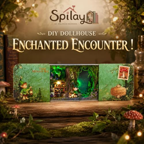 Spilay DIY Miniature House Kit for Adults, Miniature Dollhouse Kit - Image 3