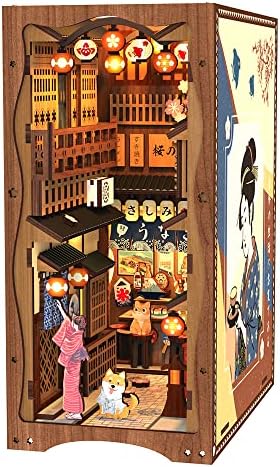 CUTEBEE Book Nook Kit DIY Miniature House Japanese Street Diorama by CUTEBEE