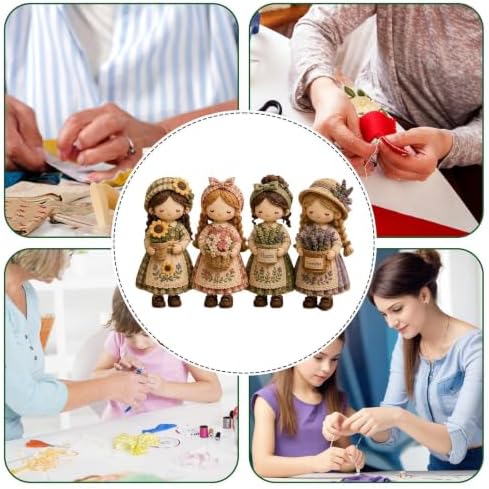 Patch Work DIY Kit - Beginner Sewing Set for Handmade Doll Decor - Image 5