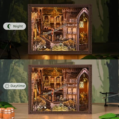 Robin Hood Book Nook Kit, DIY Miniature House Dollhouse Kit - Image 5