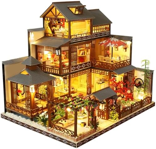 Spilay DIY Miniature House Kit for Adults, Japanese Miniature Dollhouse Kit by SpilayDIYDollhouseMiniature