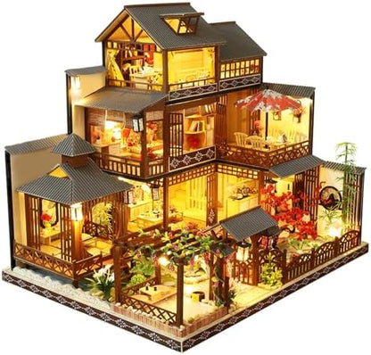 Spilay DIY Miniature House Kit for Adults, Japanese Miniature Dollhouse Kit by SpilayDIYDollhouseMiniature