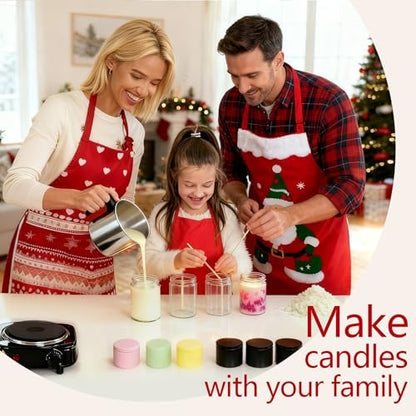Candle Making Kit for Adults with Hot Plate, Complete Homemade Candles Kit - Image 3