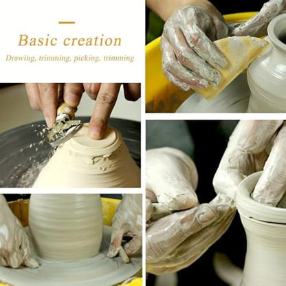 Clay Carving, Clay Sculpture Set, 8-Piece Set of Clay Tools - Image 6
