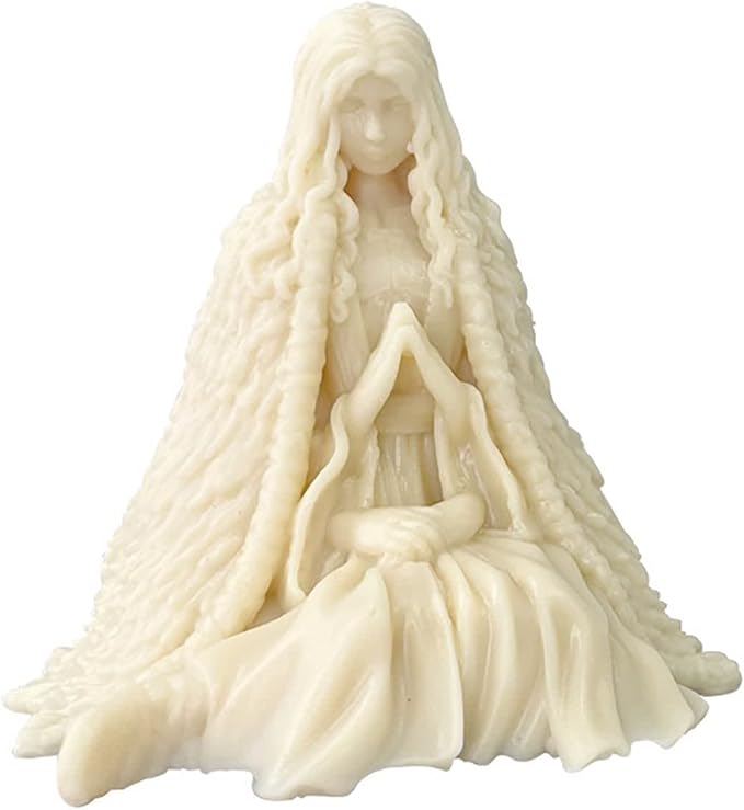 Grainrain Candle Mold Witch Halloween Silicone Soap Making Mould DIY Wax Epoxy Resin Mould (H-0866)