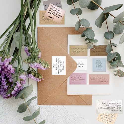 180PCS Vintage Bible Verse Stickers for Scrapbooking & Bible Study Supplies - Image 6