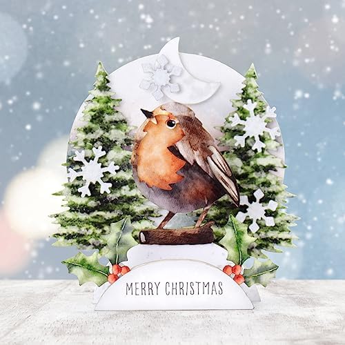 Katy Sue Watercolor Christmas Animals Die-Cut Pop-Up Card Making Kit for Adults. Makes 12 Cards with Festive Animals. Contains 12 Cards, 12 Sheets of Elements, & 12 Envelopes for Card Making Supplies - Image 4