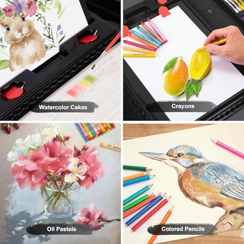 Art Supplies, 272 Pack Art Set Crafts Drawing Kit for Kids Girls Boys Teens - Image 5