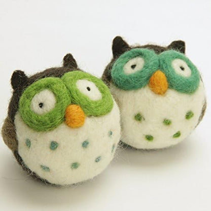 Woolbuddy Needle Felting Starter Kit (Owl) for Beginner & Adults with Tool - Image 7