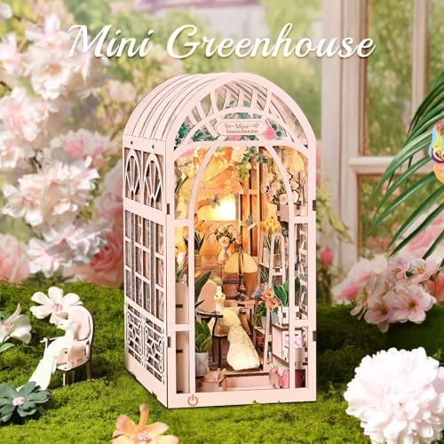 TOYQI Book Nook Kit, DIY Miniature Dollhouse Kit for Adults and Teens - Image 6
