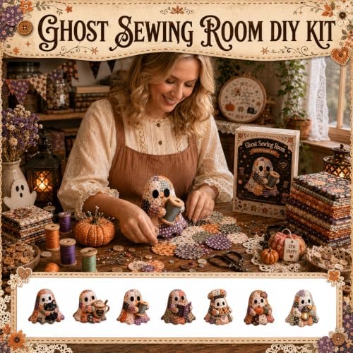 DNKZWUPUP Patchwork DIY Kit Series for Beginner Sewing Craft Kit Home Decor - Image 2