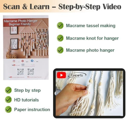 Ewparts Macrame Wall Hanging Making Kit - Image 4