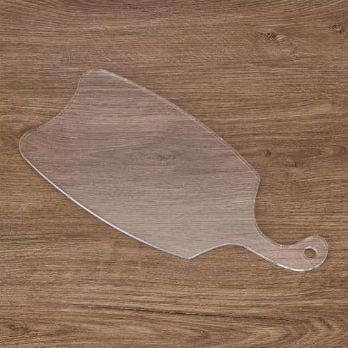 INUNLY Acrylic Charcuterie Boards Templates 14.96x7.08 Serving Board Router Templates for Woodworking Cutting Board Template with Handle Angled Curvy Tracing Stencils Cut Guide Tools for Kitchen by INFUNLY