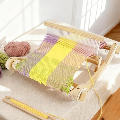 WILLOWDALE 16 Inches Rigid Heddle Loom,Loom Kit with Shed Stick for Adults - Image 6