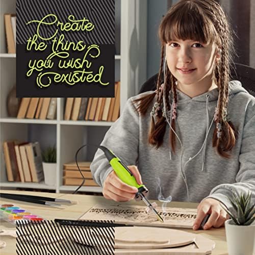 Craft Culture Beginners Wood Burning Kit for Kids, Teenage Boys & Girls - Easter Gifts for Boy & Girl - Craft Projects Birthday Gift Idea for Children Teen Woodburning DIY Hobby Kits Art Activities - Image 6