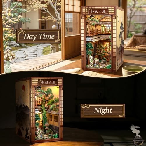 CUTEBEE Book Nook Kit - DIY Miniature House 3D Puzzle Craft for Adults - Image 6