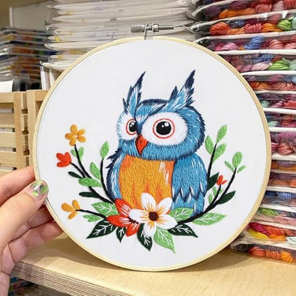 COCOMOX Embroidery Kit for Beginners, Hand Craft Practice Embroidery Kits - Image 4