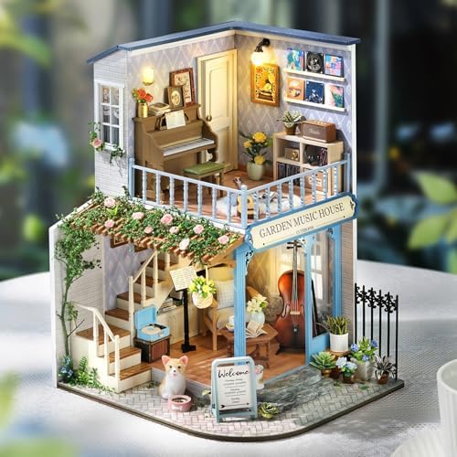 DIY Miniature Dollhouse Kit with Furniture Plus Dust Proof & Music Movement - Image 3