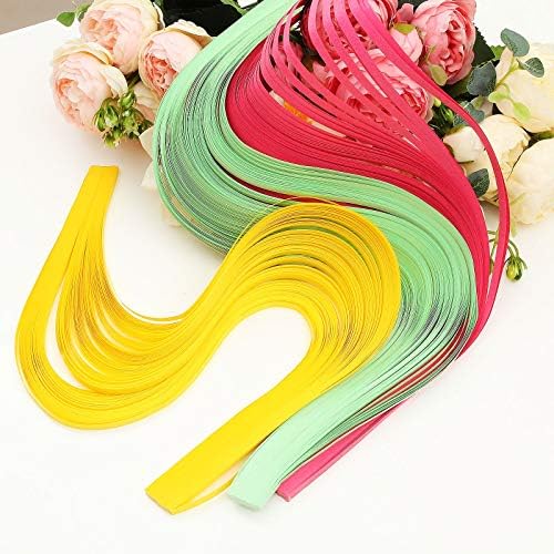 QTLCOHD 35 Colors 4200 Strips Paper Quilling Strips Set - Image 2