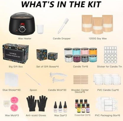 WITOROR Candle Making Kit, Scented Candles Making Kit for Adults DIY - Image 2