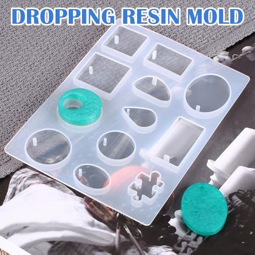 SolaraGlaze UV Resin with Light 240g Upgraded Hard Type Crystal Clear UV Resin Kit Ultraviolet Epoxy Resin Hard, Starter Kit for Craft Jewelry Making - Image 6