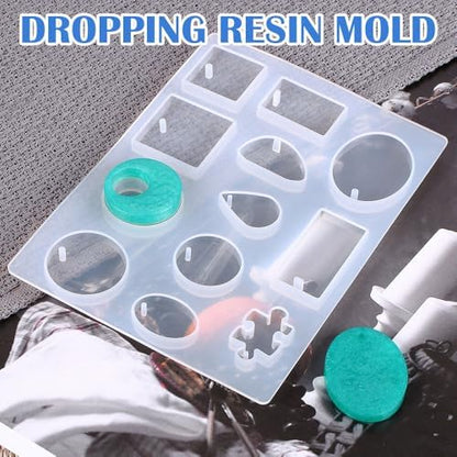 SolaraGlaze UV Resin with Light 240g Upgraded Hard Type Crystal Clear UV Resin Kit Ultraviolet Epoxy Resin Hard, Starter Kit for Craft Jewelry Making - Image 6