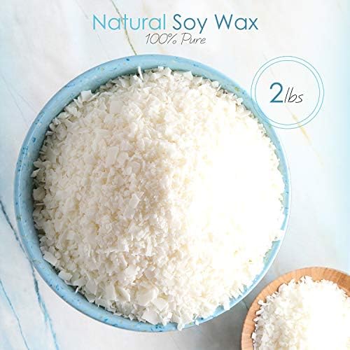 Hearth & Harbor Organic Soy Candle Making Kit for Adults, DIY Crafts, Complete Candle Making Supplies Include Natural Soy Wax, Tins, Wicks & More – Gift Idea, Perfect Home Decor – 2 Lbs - Image 3