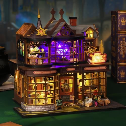 DIY Miniature House Kit, Mini House Building kit for Adults, Treasure House - Image 6